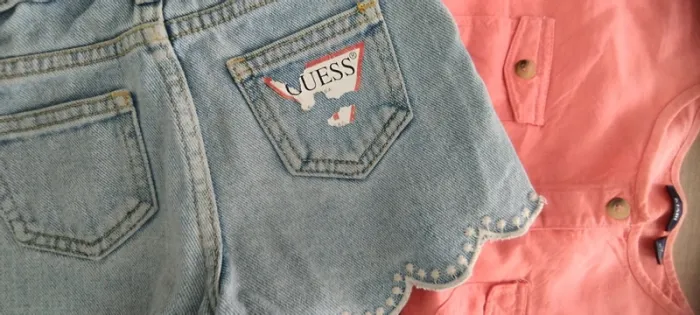 Lot fille 3 ans short + débardeur court - photo numéro 3