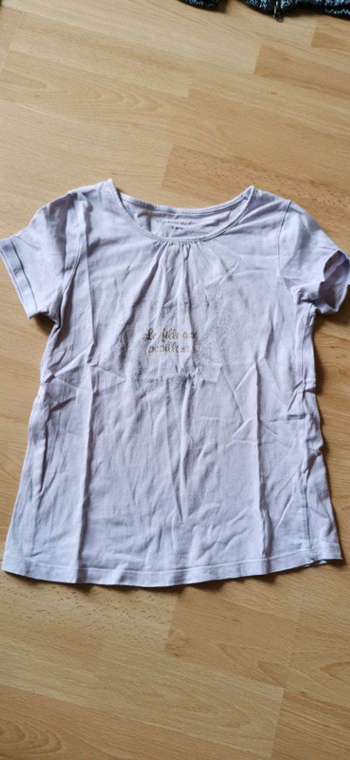T shirt manches courtes 8 ans