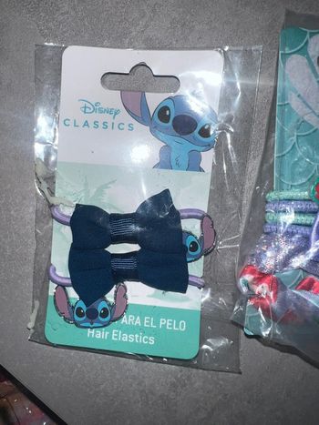 Noeuds à cheveux stitch Disney Angel noeud élastiques