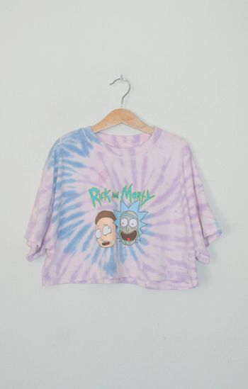 Crop top Rick & Morty de chez Jennyfer taille XXS/XS