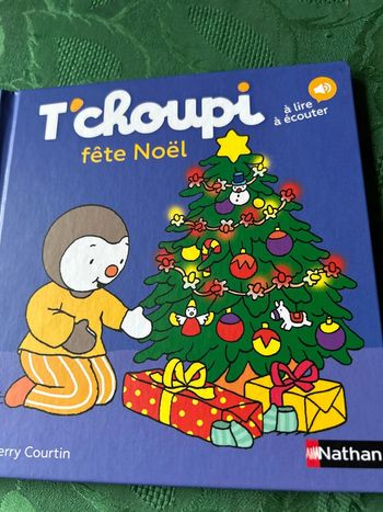 Livre T’choupi fête Noël 🎄