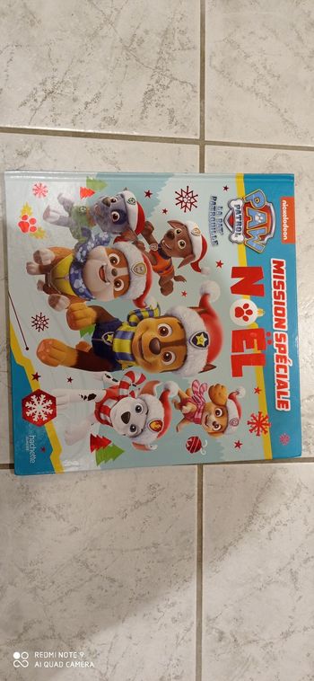 Livre Pat patrouille " mission spéciale Noël"