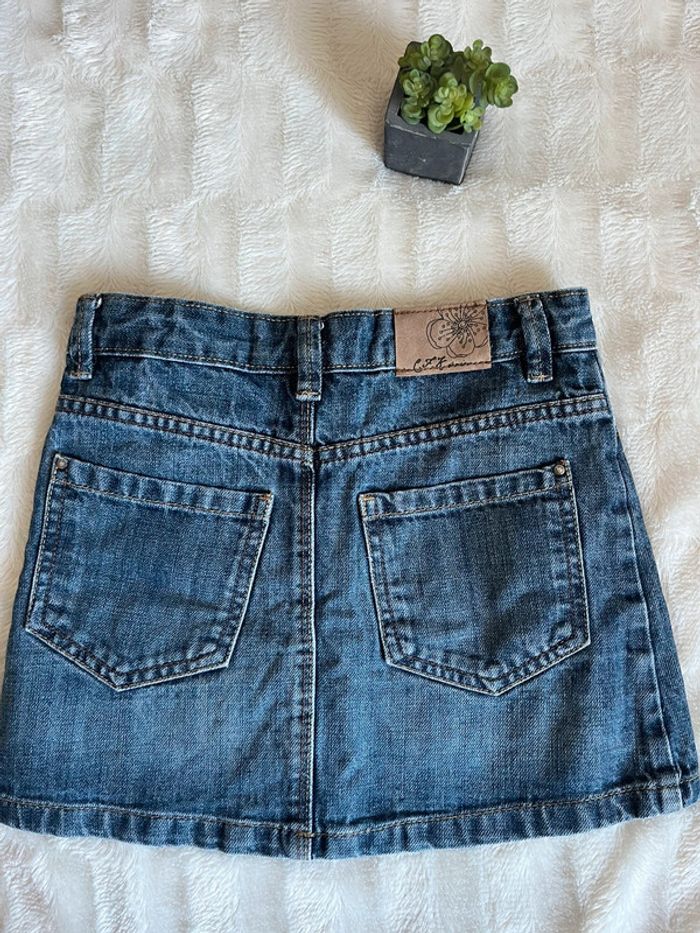 Jupe en jeans CFK 8 ans - photo numéro 4