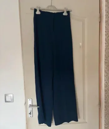 Pantalon fluide marine