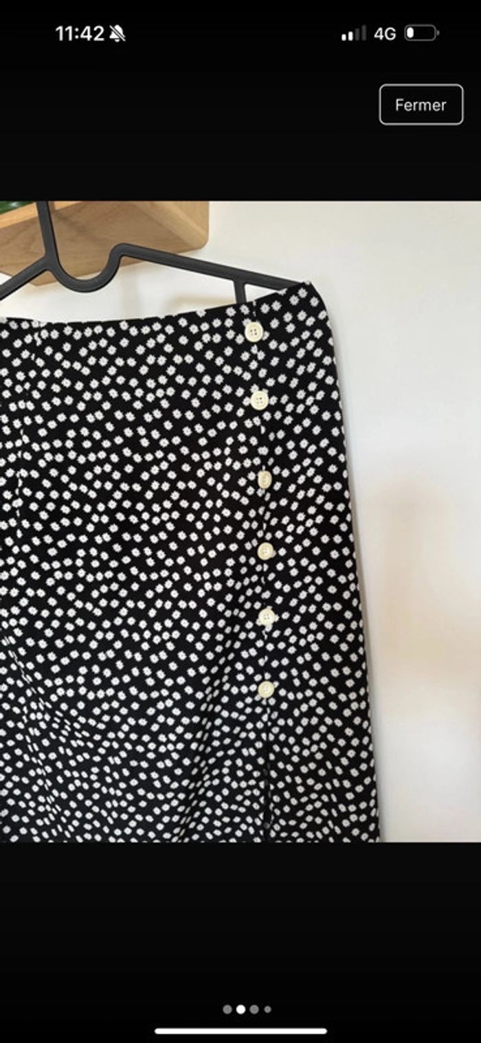 Jupe longue fleurie - photo numéro 2