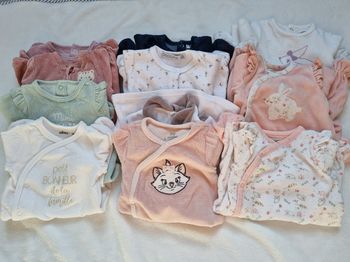Lot pyjama fille 1 mois