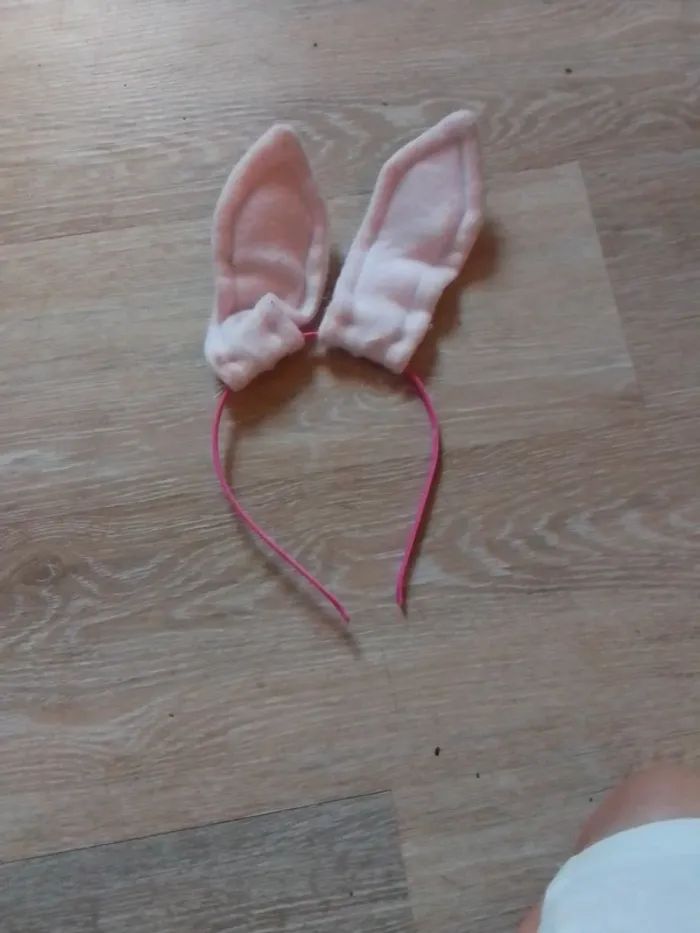 Serre tête lapin licorne - photo numéro 7