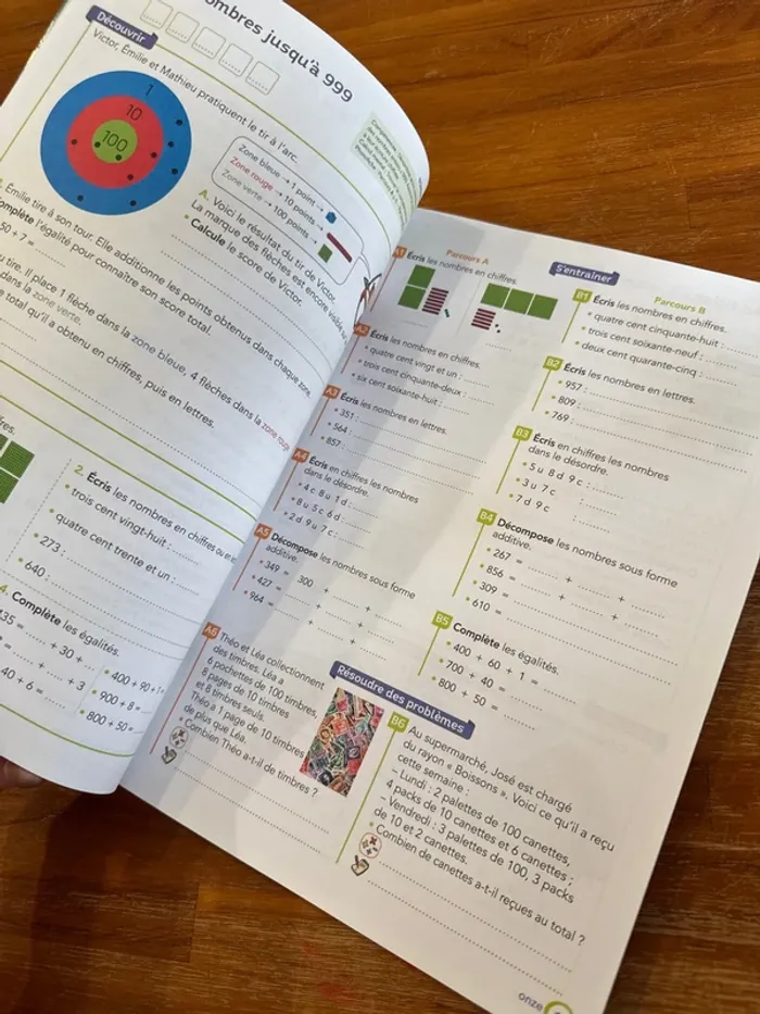 Livre mathématiques, fichier de l’élève CE2 - photo numéro 7
