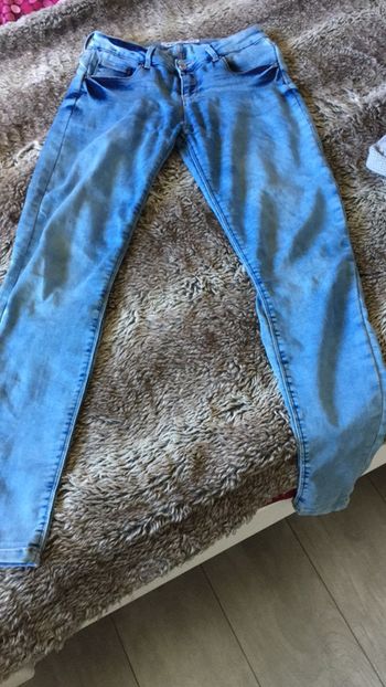 Jeans skinny style délavé taille US 29