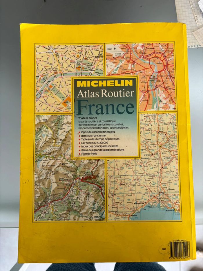 Atlas Routier Michelin – France (Édition 1991) - photo numéro 2