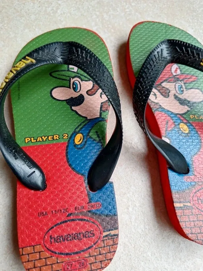 Tong super Mario - photo numéro 5