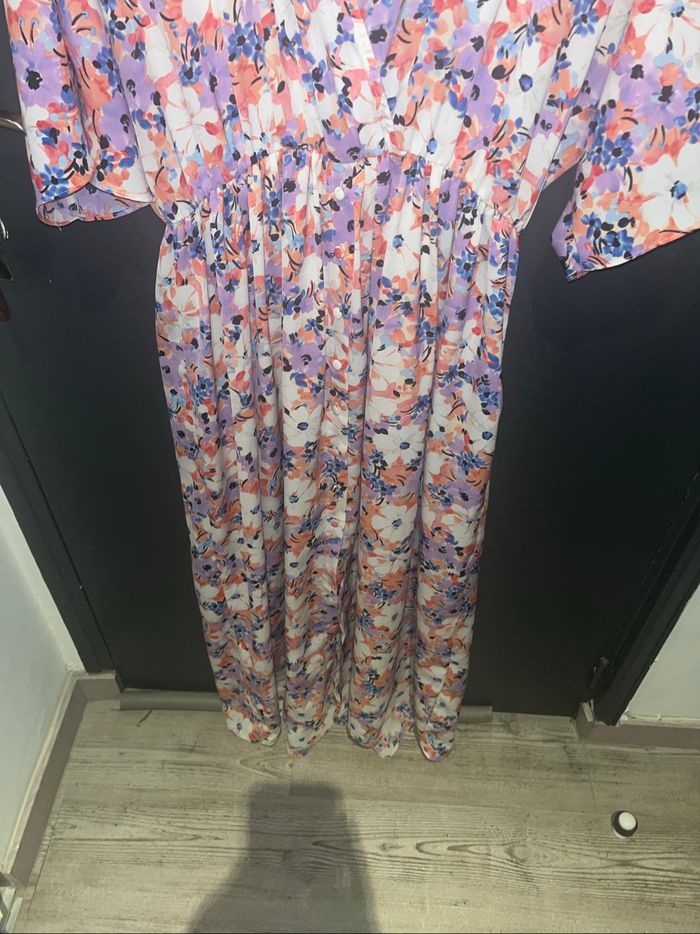 Sublime robe longue fleurie - photo numéro 3