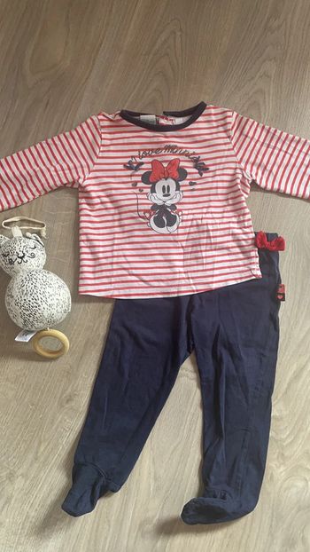 Pyjama 2 pièces Minnie 18 mois