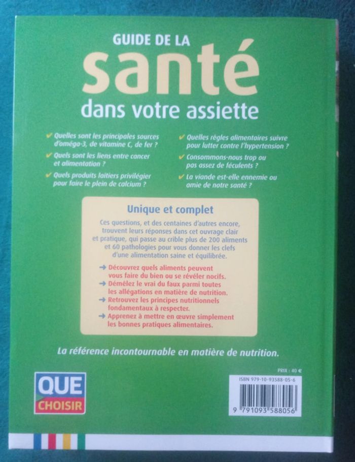 Guide de la santé dans votre assiette - photo numéro 2