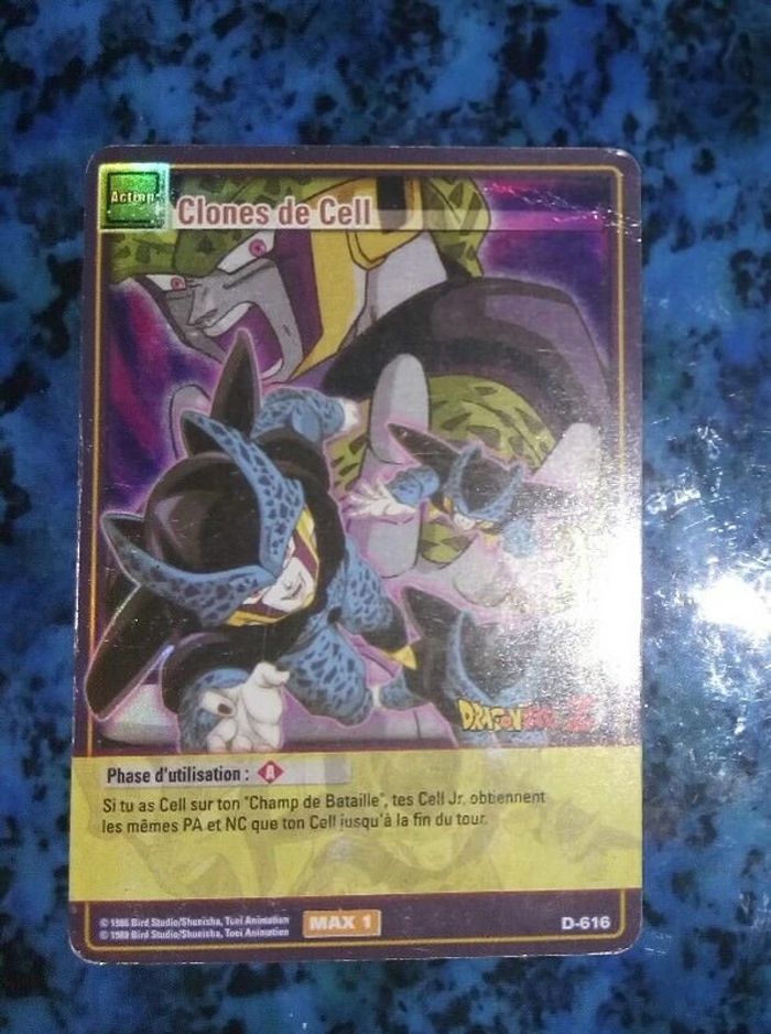 Carte Dragon Ball Z Cartes À Jouer Et À Collectionner D-616 Prism holo DBZ cards