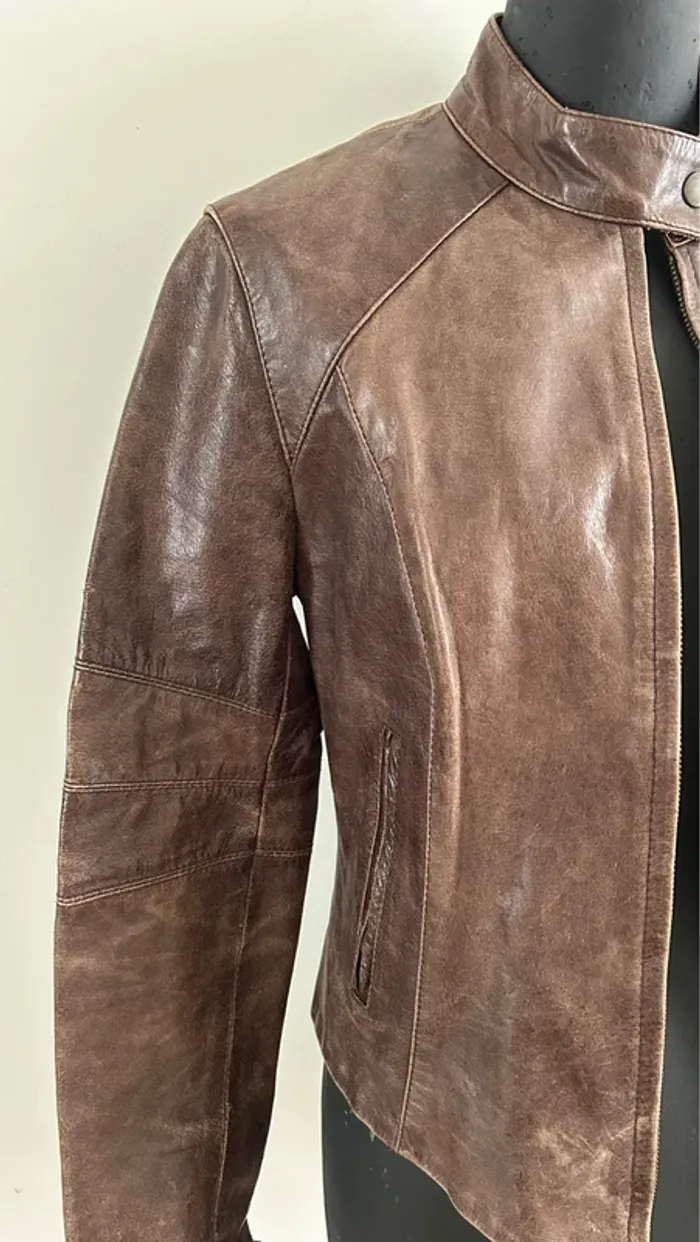 Veste en cuir - photo numéro 4