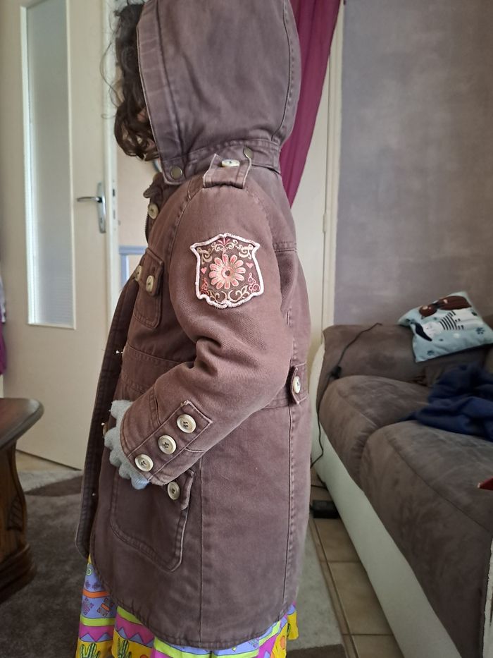 Manteau marron DPAM 4 ans - photo numéro 6