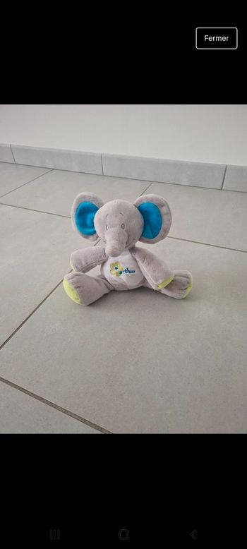 Peluche elephant