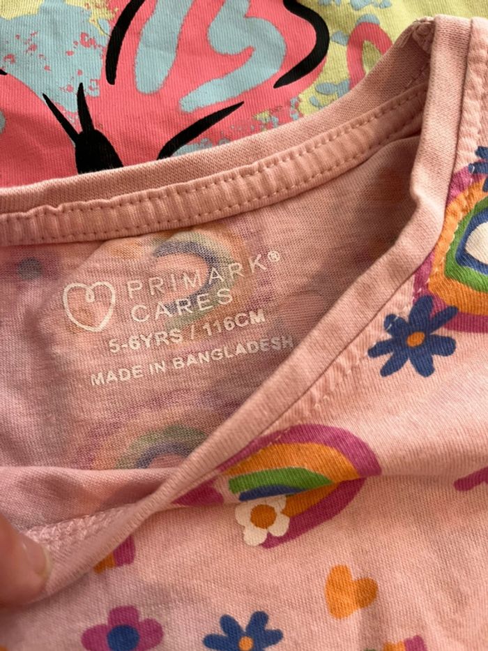 Lot 8 tee shirt fille - photo numéro 9