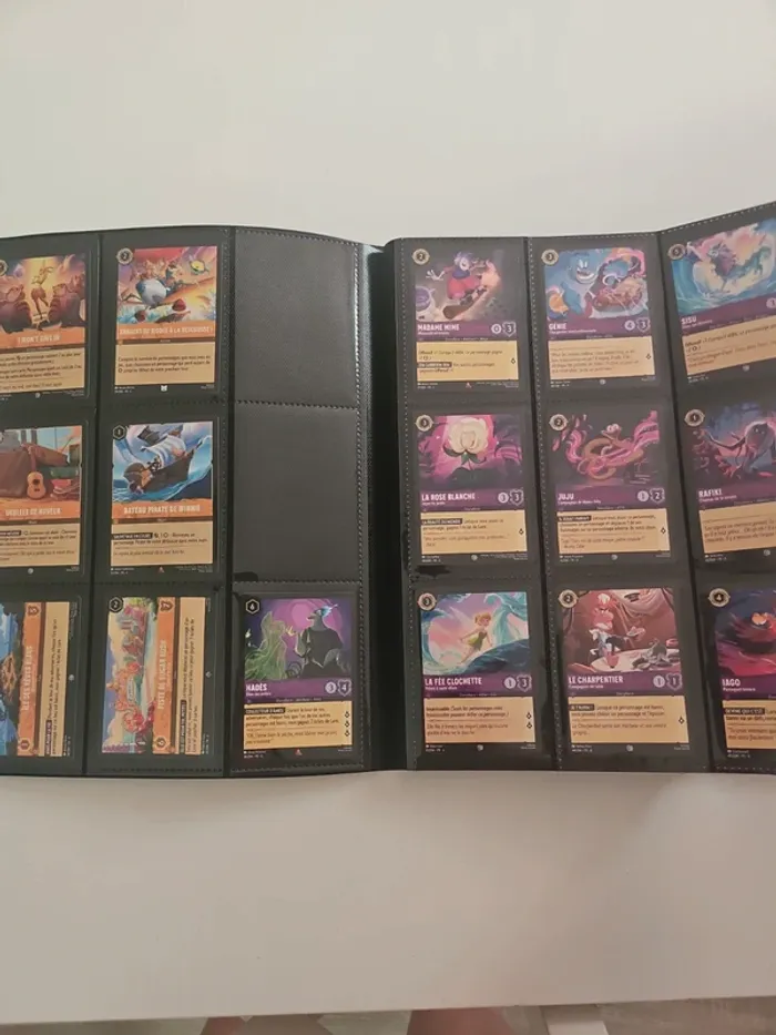 Classeur cartes Lorcana - La mer azurite - 150 cartes - photo numéro 6