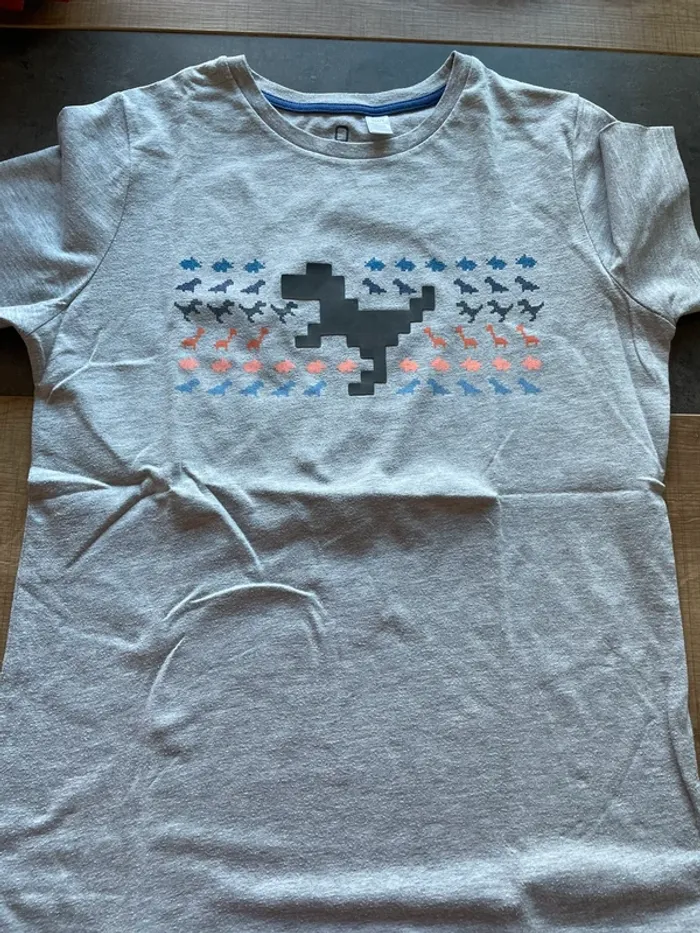 Lot 6 tee-shirts 12 ans - photo numéro 2