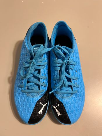 PUMA Future chaussures de foot bleu pour Futsal 34,5