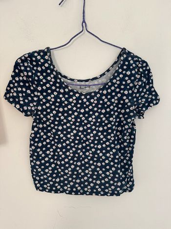 Top court à fleurs 12 ans