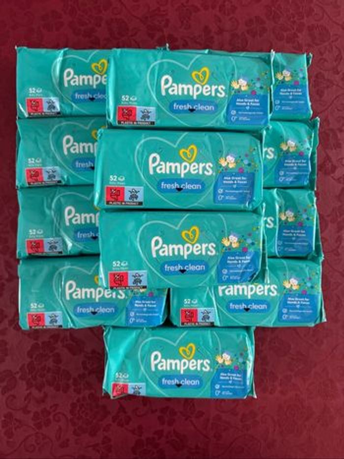 Lingettes Pampers Fresh Clean - photo numéro 2