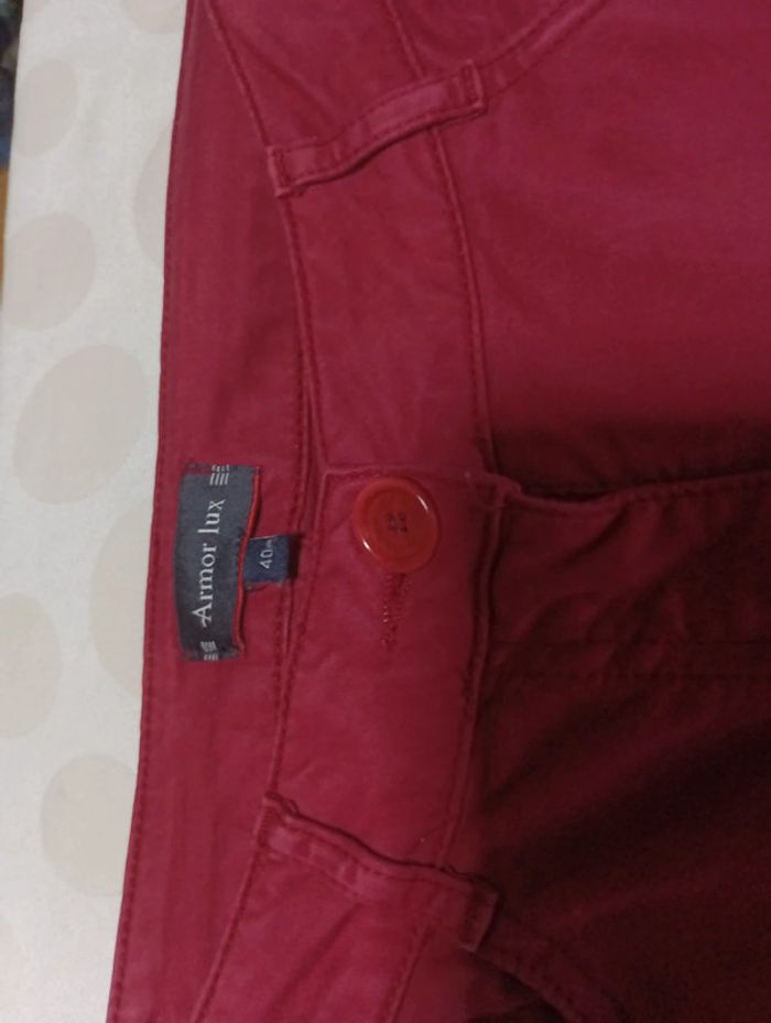 Pantalon jeans femme Armor Lux taille 38/40 coupe droite - photo numéro 4