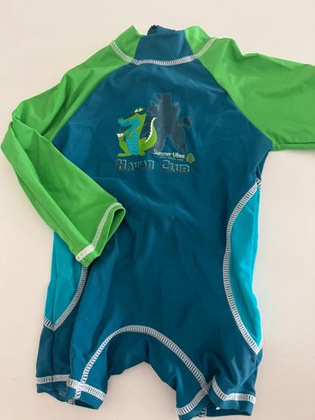 Maillot de bain combinaison piscine 12 mois crocodile orchestra