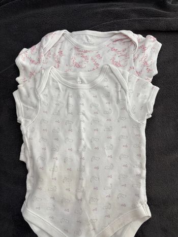 Lot de 2 bodies manches courtes Early Days en 9/12 mois