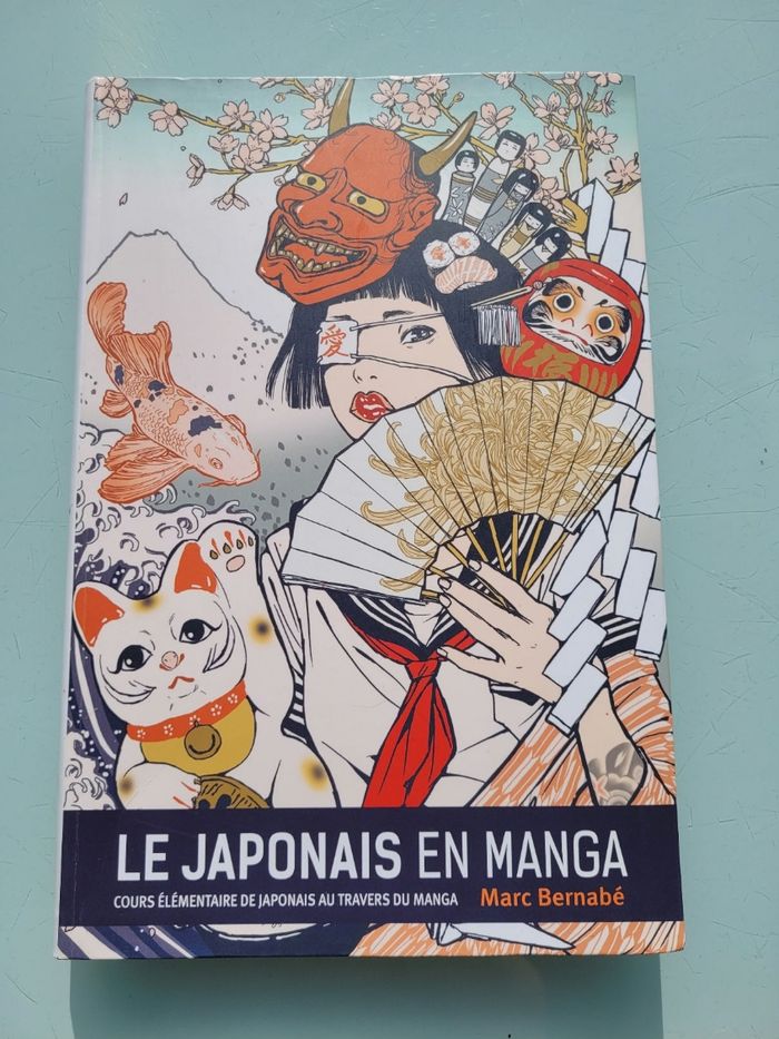 Le Japonais en manga, Marc Barnabé, cours elementaire de japonais