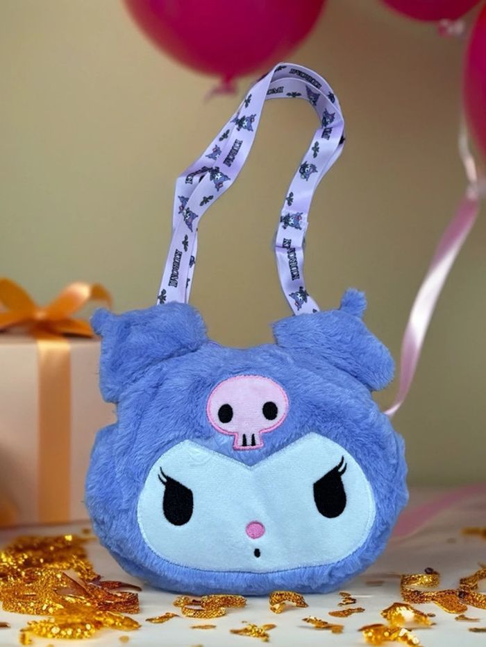 Sac bandoulière Kuromi violet - photo numéro 2