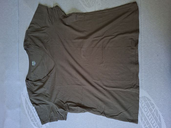 T-shirt kaki Kiabi Taille XXL - photo numéro 5