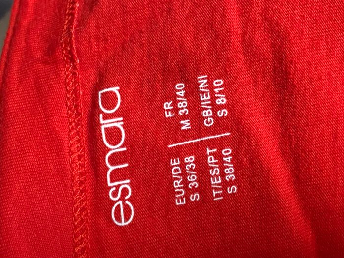 Robe t-shirt rouge - photo numéro 6