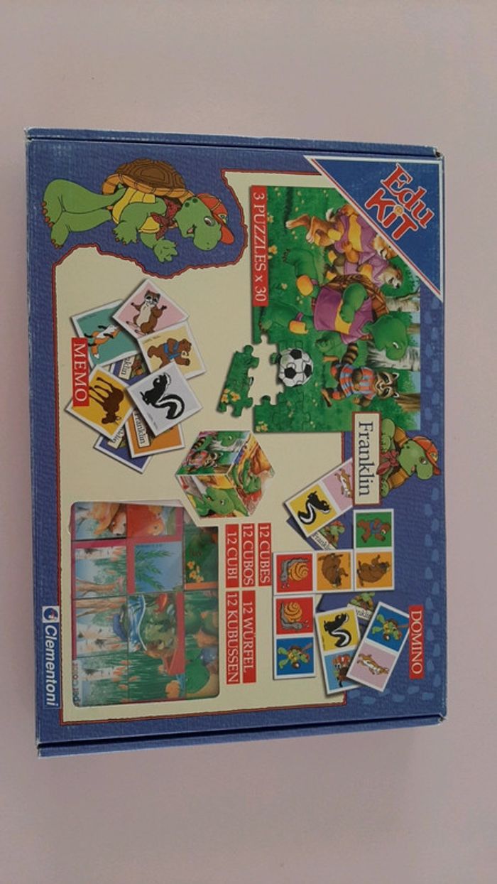 Coffret jeux Franklin Clementoni 3ans et +