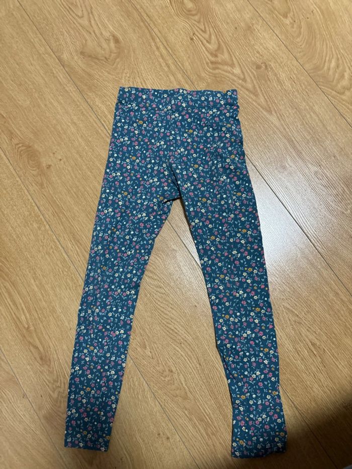 Legging fleuries