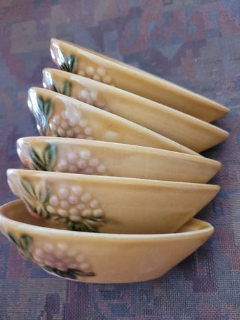 6 coupelles à avocat