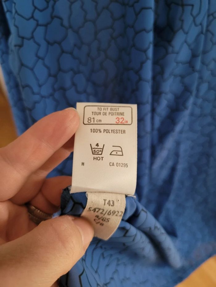 Blouse bleue - photo numéro 6