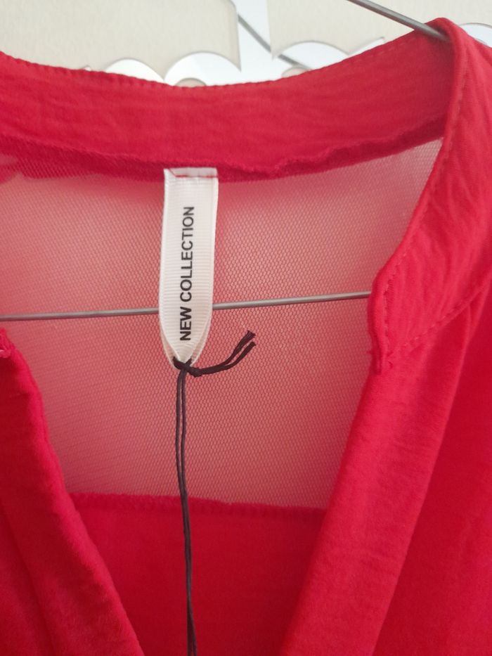 Belle robe rouge neu e taille unique - photo numéro 3