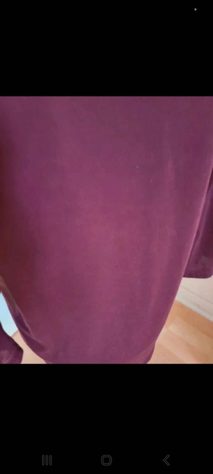 Blouse bordeaux 36/38 - photo numéro 5