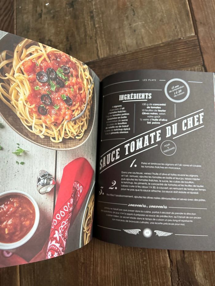 les recettes préférées de johnny Hallyday - Jacqueline Benoist sa cuisinière - hachette laura smet - photo numéro 9