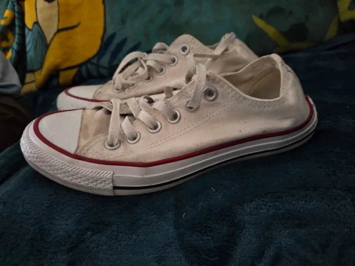 Converse basse taille 37.5 blanche - photo numéro 4