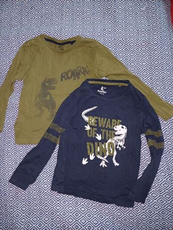 T-shirt dinosaure 4/6 ans