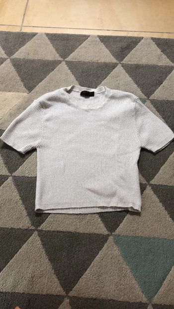 Pull crop top taille s
