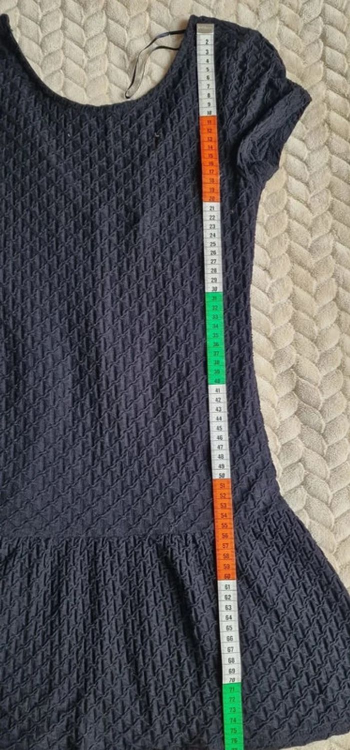 Mini robe H&M divided noir dos échancré taille 36 - photo numéro 4