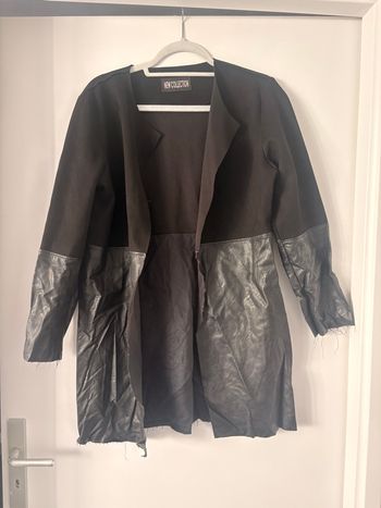 veste bi matière     