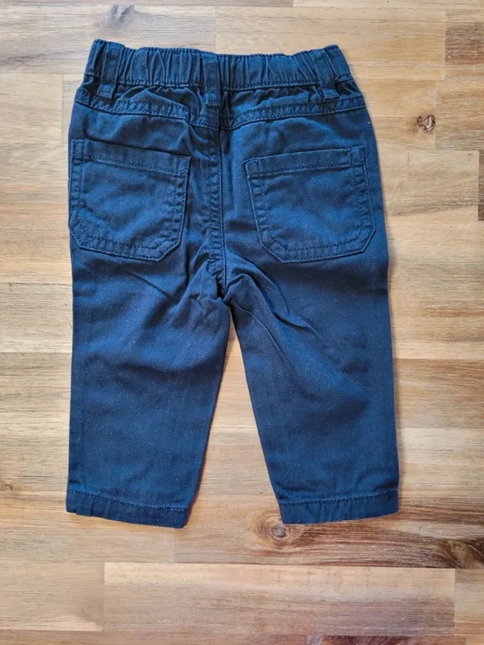 Pantalon bleu marine - photo numéro 2