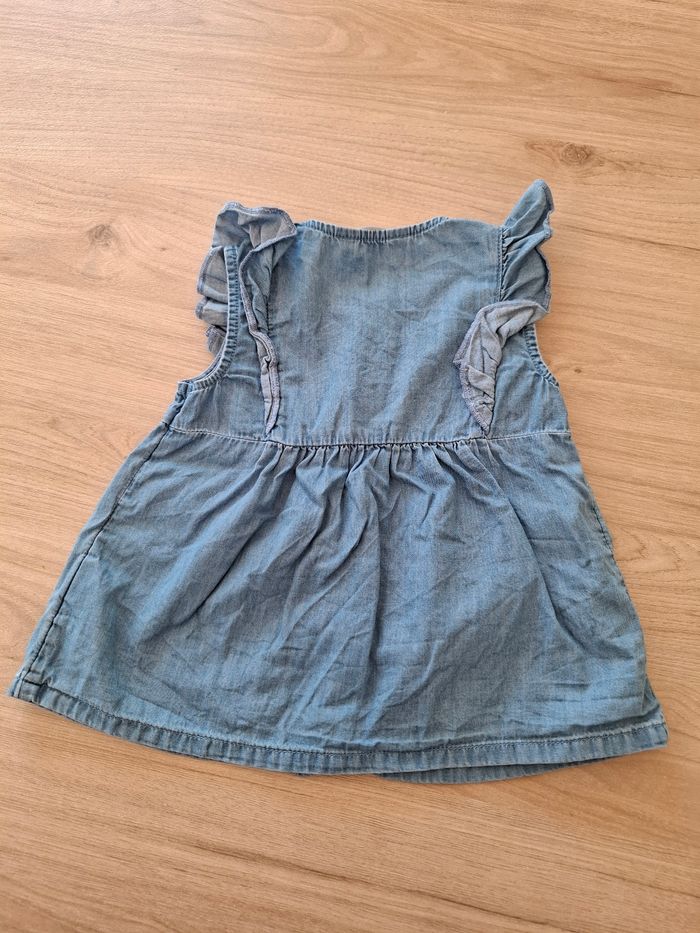 Blouse denim primark 18/24 mois - photo numéro 4