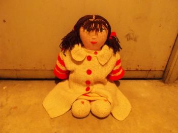 Poupée en laine